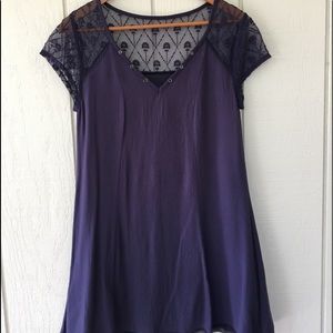 Blue Rain (Francesca’s) Navy Blue Dress: XS